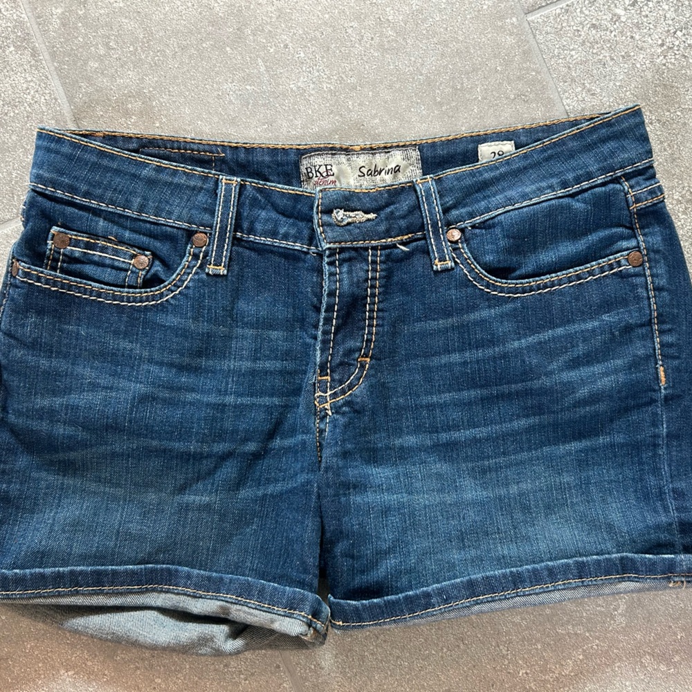 BKE Sabrina denim jean shorts